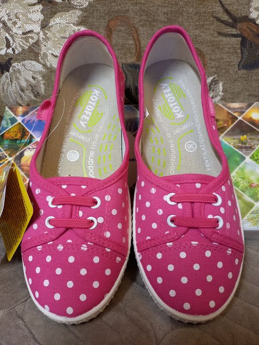 Женские кеды р. 36 фирма "Котофей"