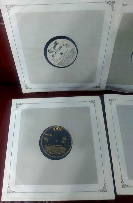 Box Set Viniluri "Gala-Premiere"-Maria Callas,Mario del Monaco