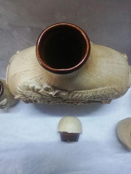 Sticla+6 căni ceramică