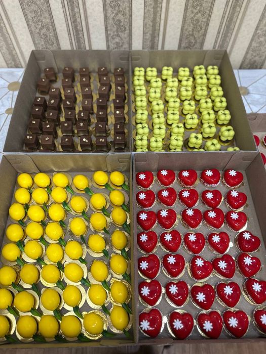 тарталетка/муссовый пироженый/торт/ковурдок