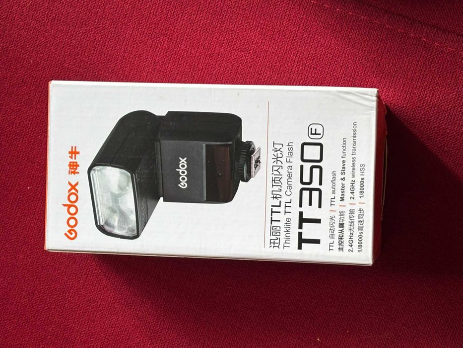 Vand blitz  Godox TT350 pentru aparate  canon si Fuji