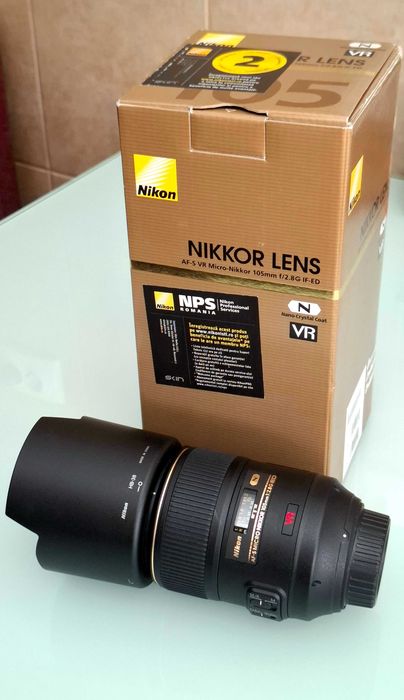 Obiectiv Nikon 105mm f/2.8G AF-S VR IF-ED