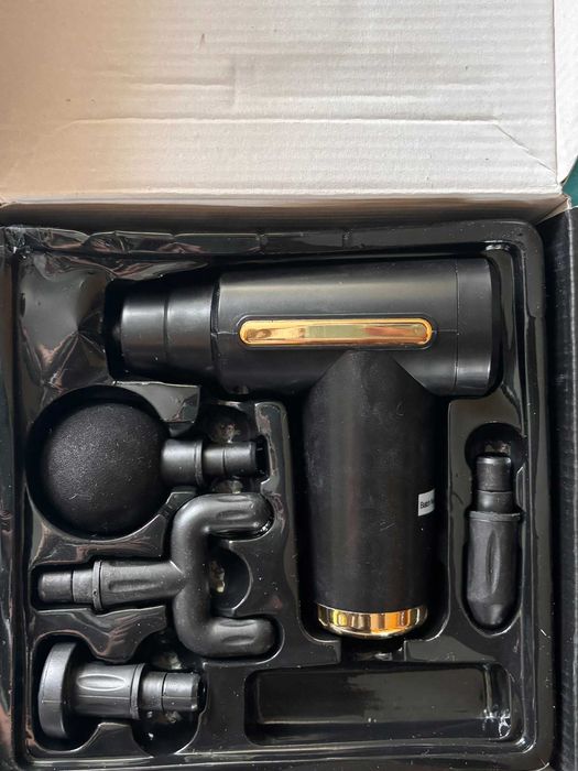 Portable massage gun с 4 приставки