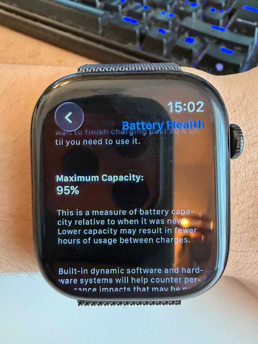 Apple Watch Series 10 46mm Jet Black 95% baterie