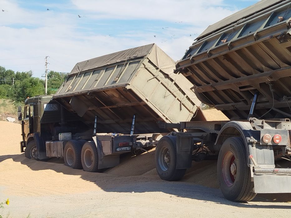 Продам КамАЗ с прицепом самосвал
