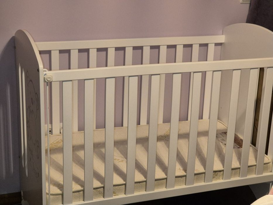 MICUNA Дървено детско легло Sweet Bear 60/120 см