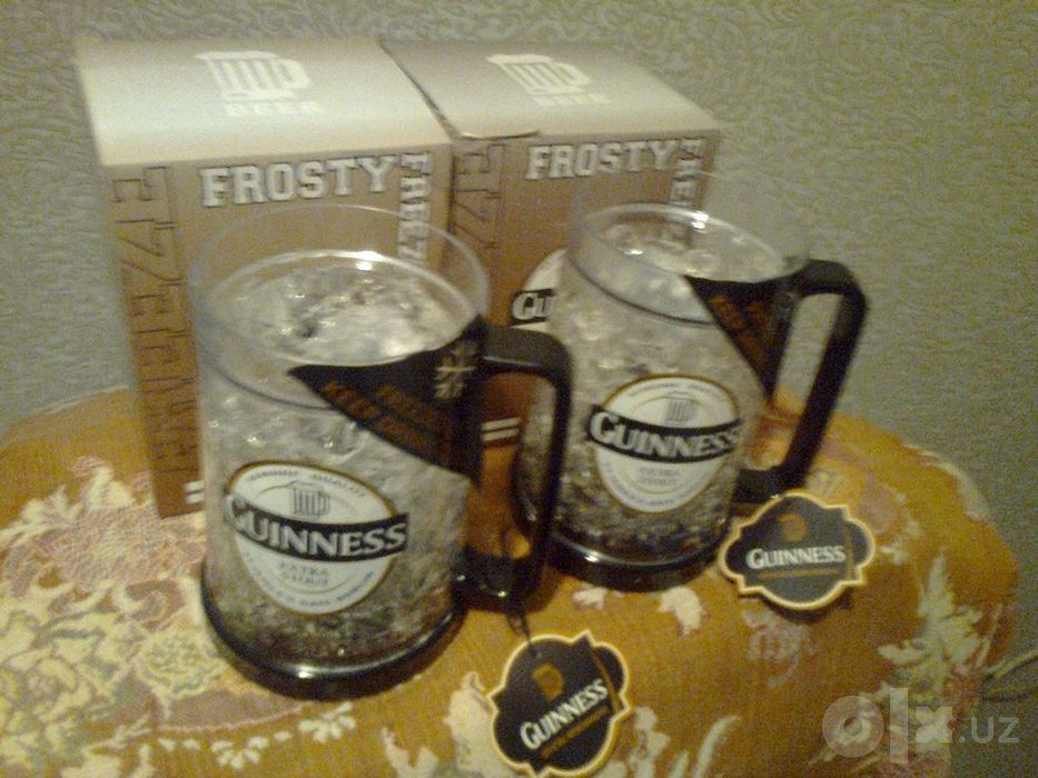 Пивная кружка Guinness с охладителем