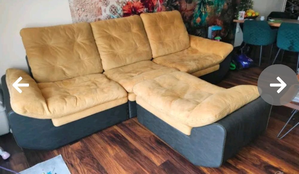 Разтегателен диван с размери 3000 см 1000 см.