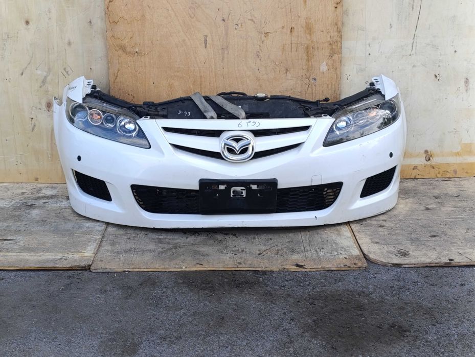 Ноускат Mazda 6 GG Рестайлинг 02-08г Мазда ГГ передняя часть морда