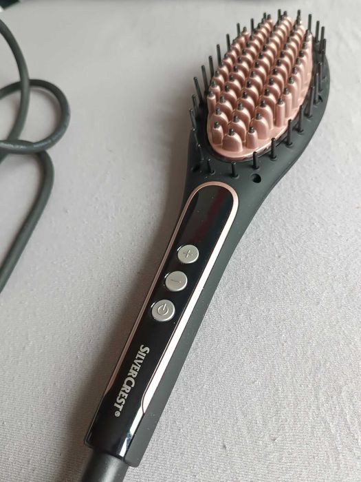 Четка за сушене и изправяне на коса Silver crest на супер цена!