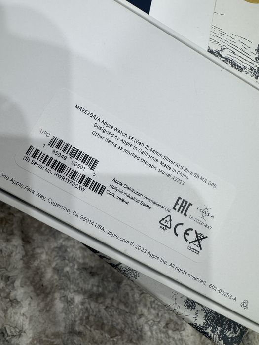 Apple Watch SE GEN2 Blue 44mm