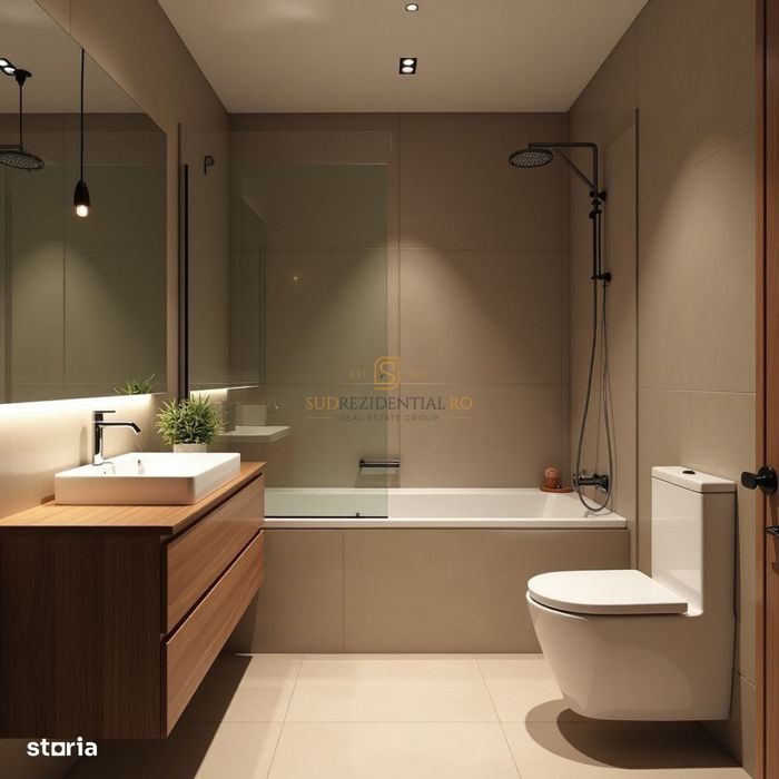 Garsoniera de vanzare, ansamblu rezidential, finisaje moderne - Vidra