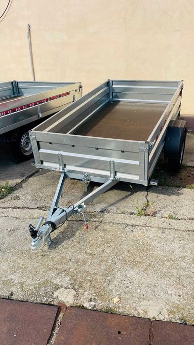 Remorca 750 kg Repo 1 si 2 axe, cu Prelata, Atv, Garantie 60 Luni