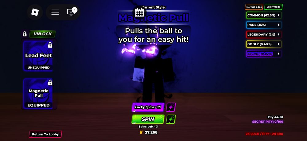 Аккаунт volleyball legends