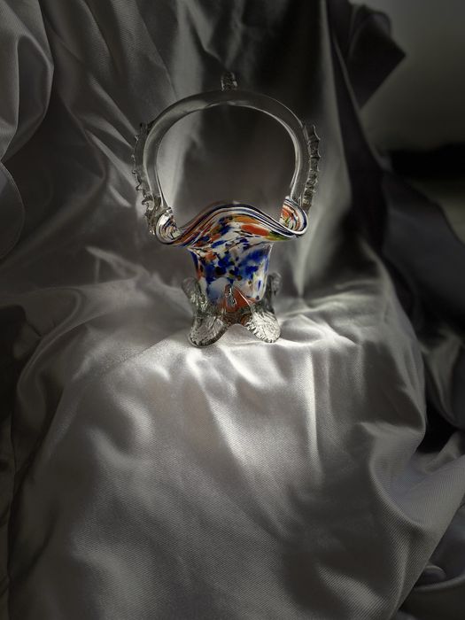 Cosulet din sticla murano