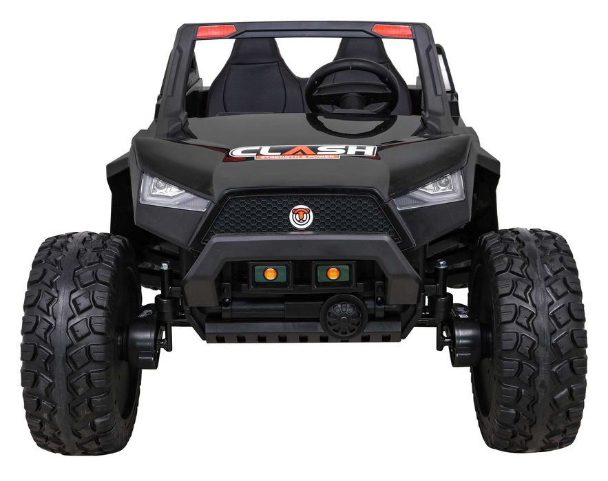 UTV electric pt copii Buggy Autokids 450W 24V 4x4 (sx1928-fast) Negru