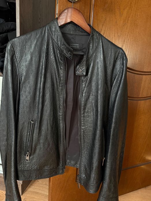 Мъжко яке от естествена кожа - L размер