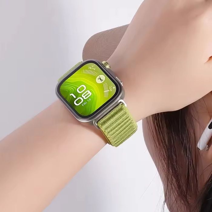 Текстилна каишка с велкро за Huawei Watch Fit 3 | Fit 4 | Fit 4 Pro