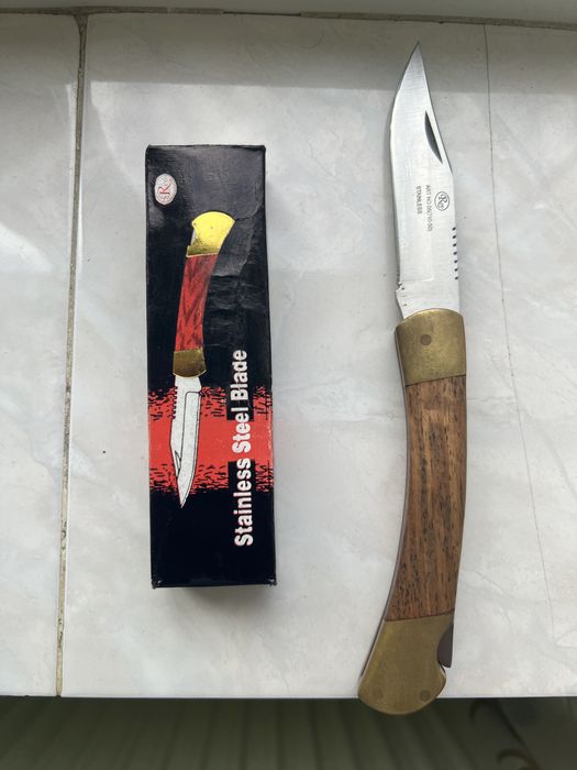 Briceag vintage stainless steel nou cu cutia.