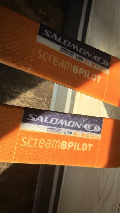 Продавам Ски… Salomon Pilot с автомати и щеки!