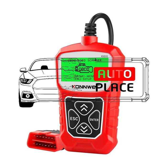Универсална Авто Диагностика Konnwei KW310