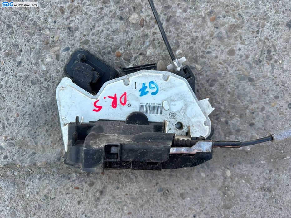 Broasca Incuietoare Usa Portiera Dreapta Spate 7 Pini Volkswagen Golf 7 2013 - 2020 Cod 5K4839016R [C8965]