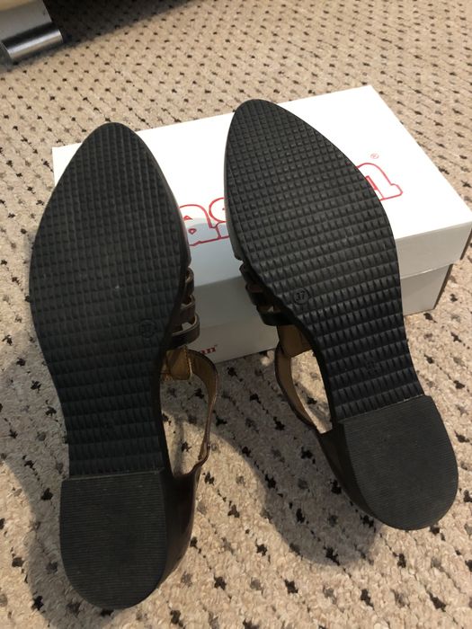 Pantofi Caspian model Galia Bordo 37 stil masculin