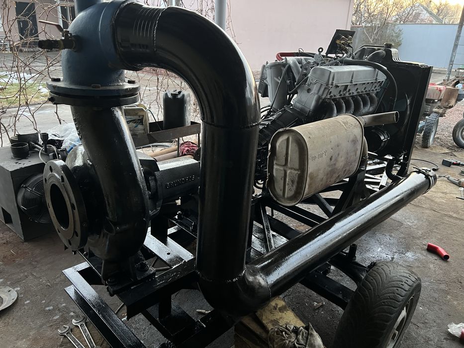 Дизельный насос для полива