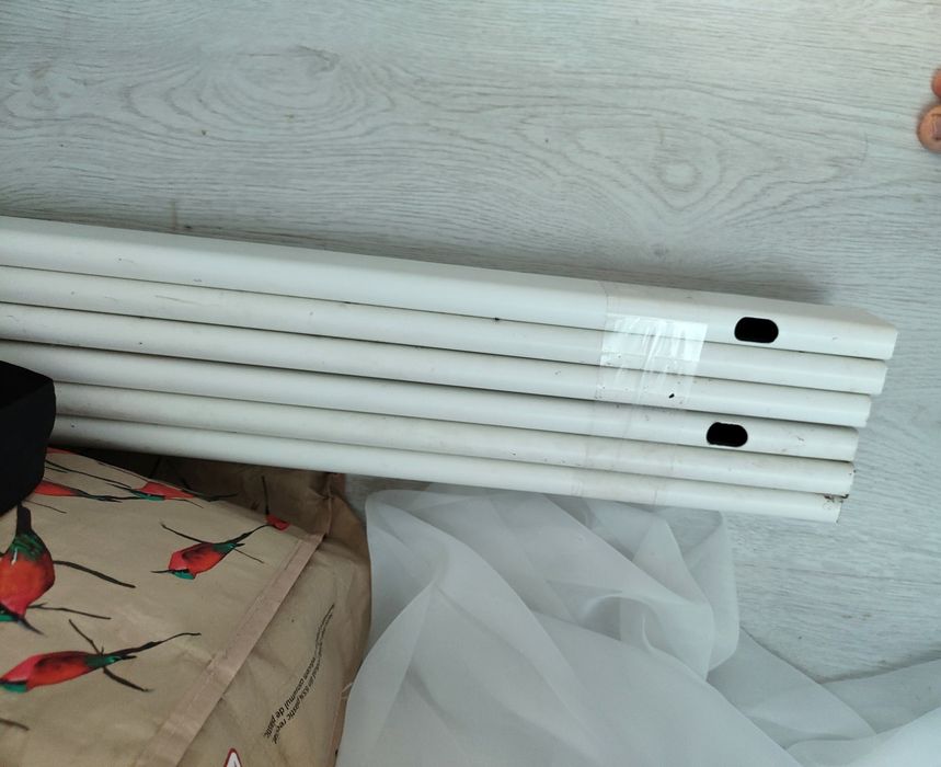 Pat supraetajat  Ikea alb
