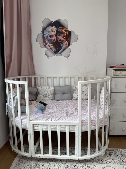 Детская кроватка-трансформер 9-в-1 — растёт вместе с вашим малышом