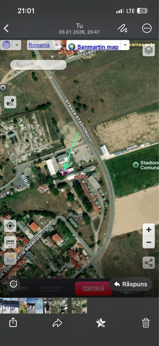 Inchiriez hala 5x14 m Sanmartin