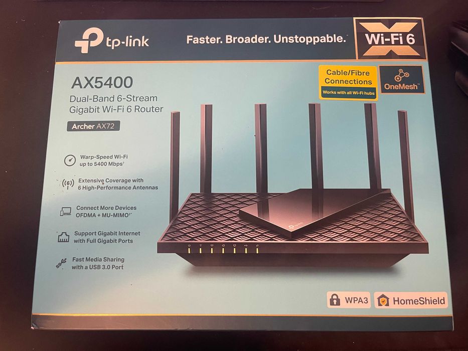 Router (Рутер) TP-Link AX5400 Archer AX72