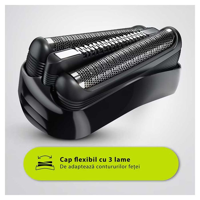 Aparat de ras Braun Series 3 300s, Wet&Dry, 3-Flex Blades
