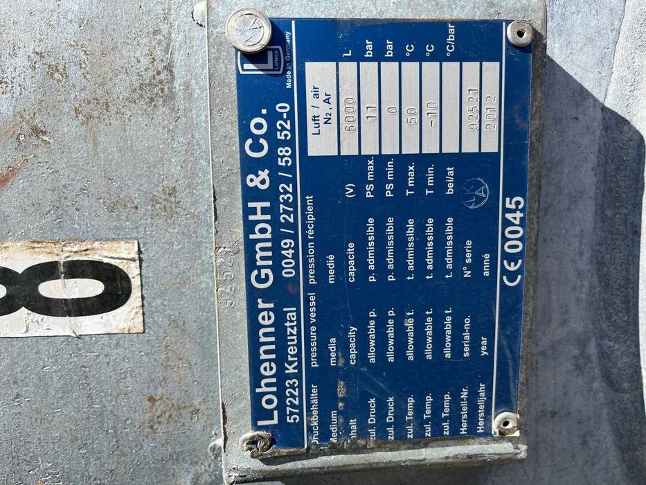 Rezervor sh 6000 L galvanizat