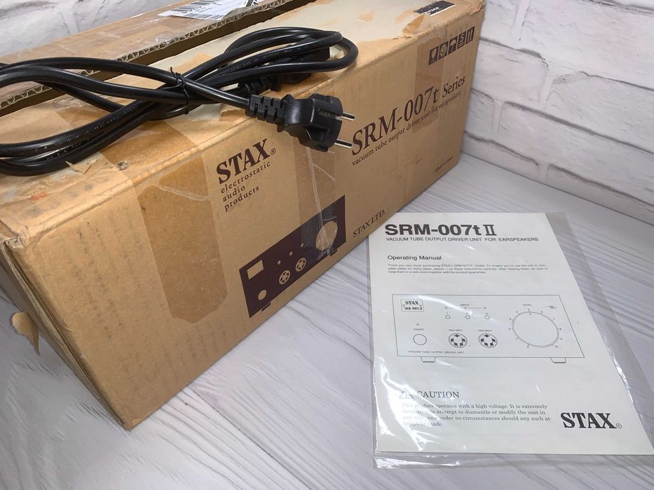 Stax SRM-007t II – Електростатичен усилвател за слушалки SR-007 MK2