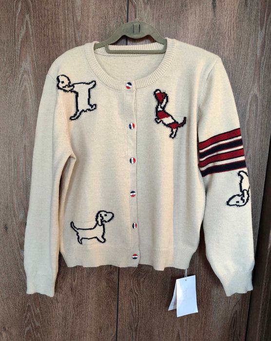 Пуловери нови с етикет - кашмир, ангора, камилска вълна, с брошки