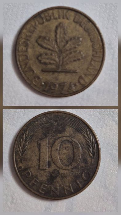 Старые монеты разные