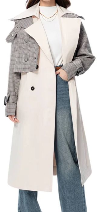 Djinsi sarafan kostyum va kostyum bezrukavka plash!