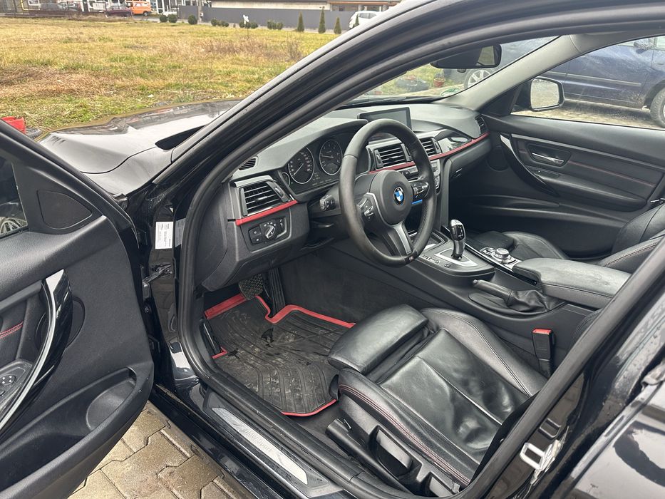 BMW 320d, Automat,M pachet,Euro 6, Navi mare, Piele, Head up, Xenon