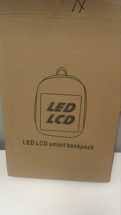 Rucsac Smart cu Display LED WiFi Waterproof Aplicatie Dedicata