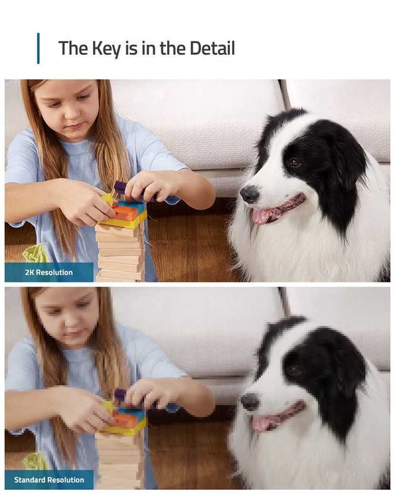 Eufy Security Indoor Cam 2K,Pan& Tilt-вътрешна охранителна видеокамера