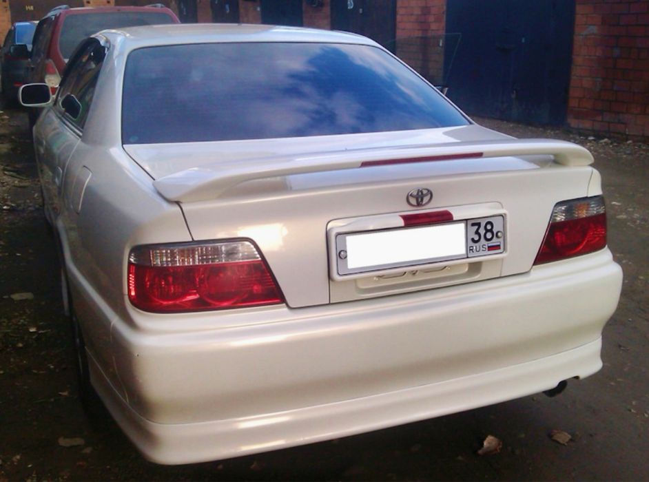 Губа Tourer на задний бампер Toyota Chaser 100 Рестайлинг