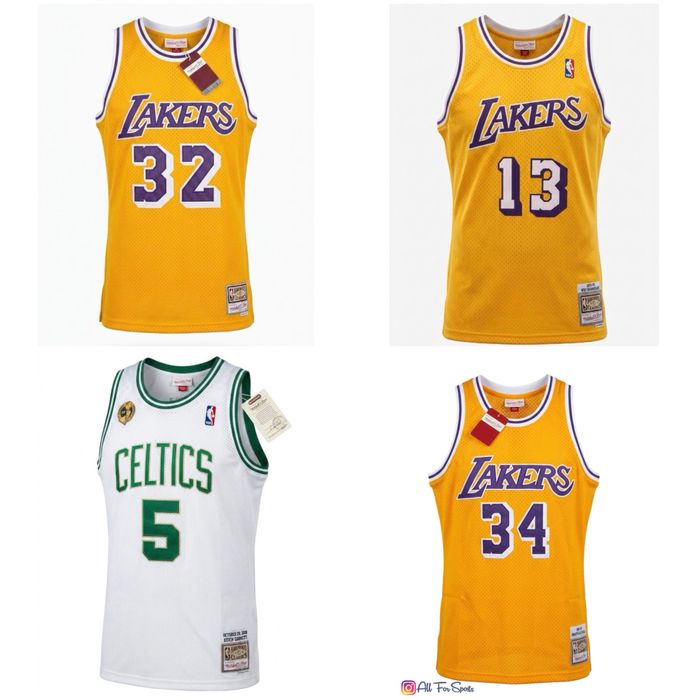 NBA / LA Lakers / Boston Celtics / Mitchell & Ness
