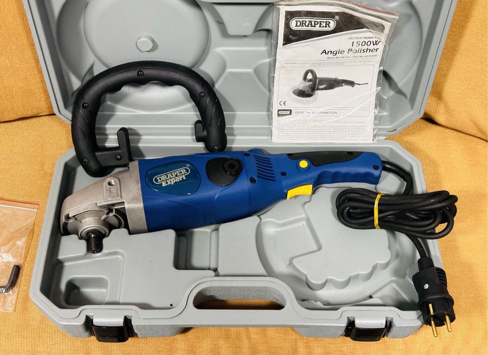 Mașină/flex de polișat auto/granit/marmură DRAPER 1500W,22 viteze,230V