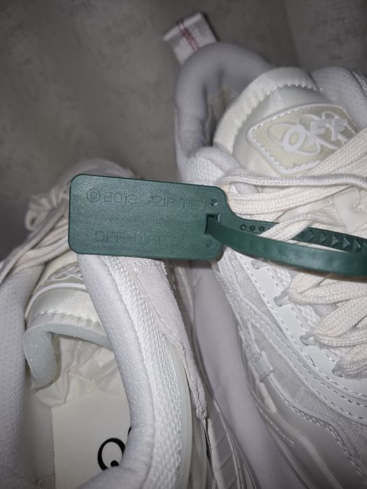 Vand Off-White ODSY-1000 Full Albi / All White marimea 43 noi, nouti