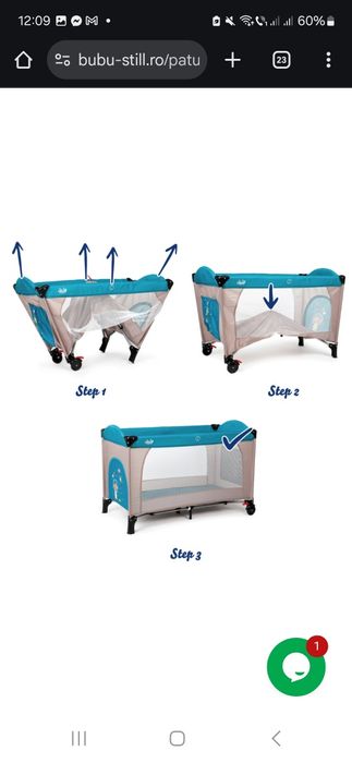 Patut bebe ,nefolosit