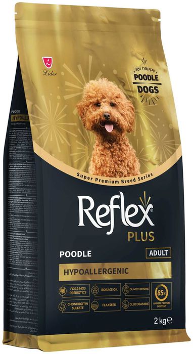 Корм Супер премиум Reflex Plus Poodle Пудель 2 кг