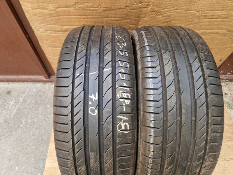 2 Continental R18 235/50
летни гуми 
DOT4818