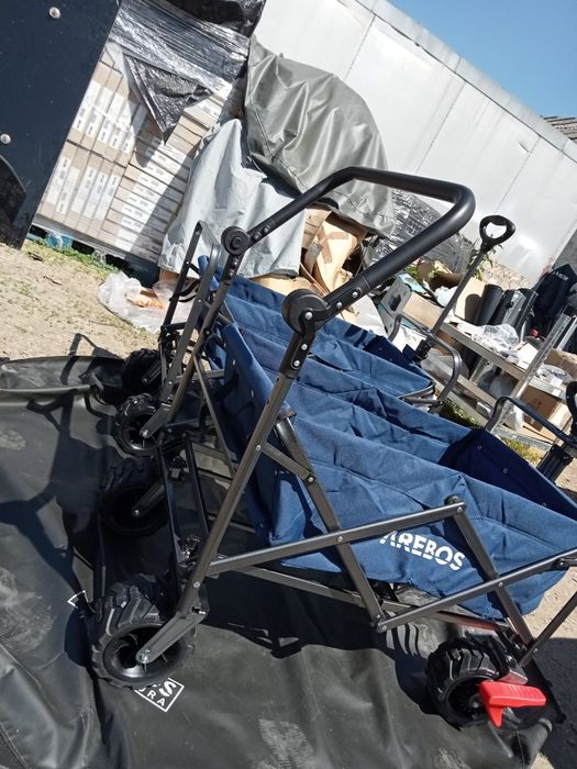 Carucioare de plaja cu roti groase de nisip