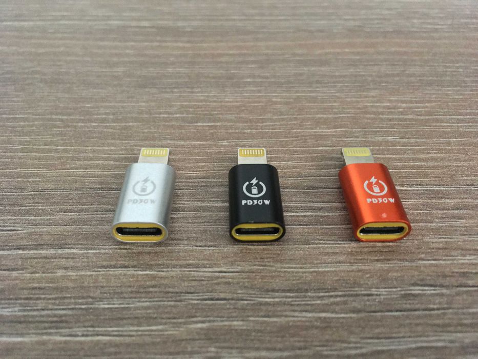 adaptor usb C la lightning pt. iphone, ipod, ipad, apple pencil, nou